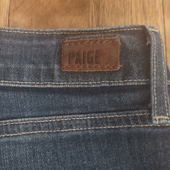 PAIGE Women's Distressed JIMMY JIMMY Blue Jean Shorts - Size 29 - Picture 3 of 5